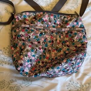 LeSportsac Floral Multicolor Shoulder Bag